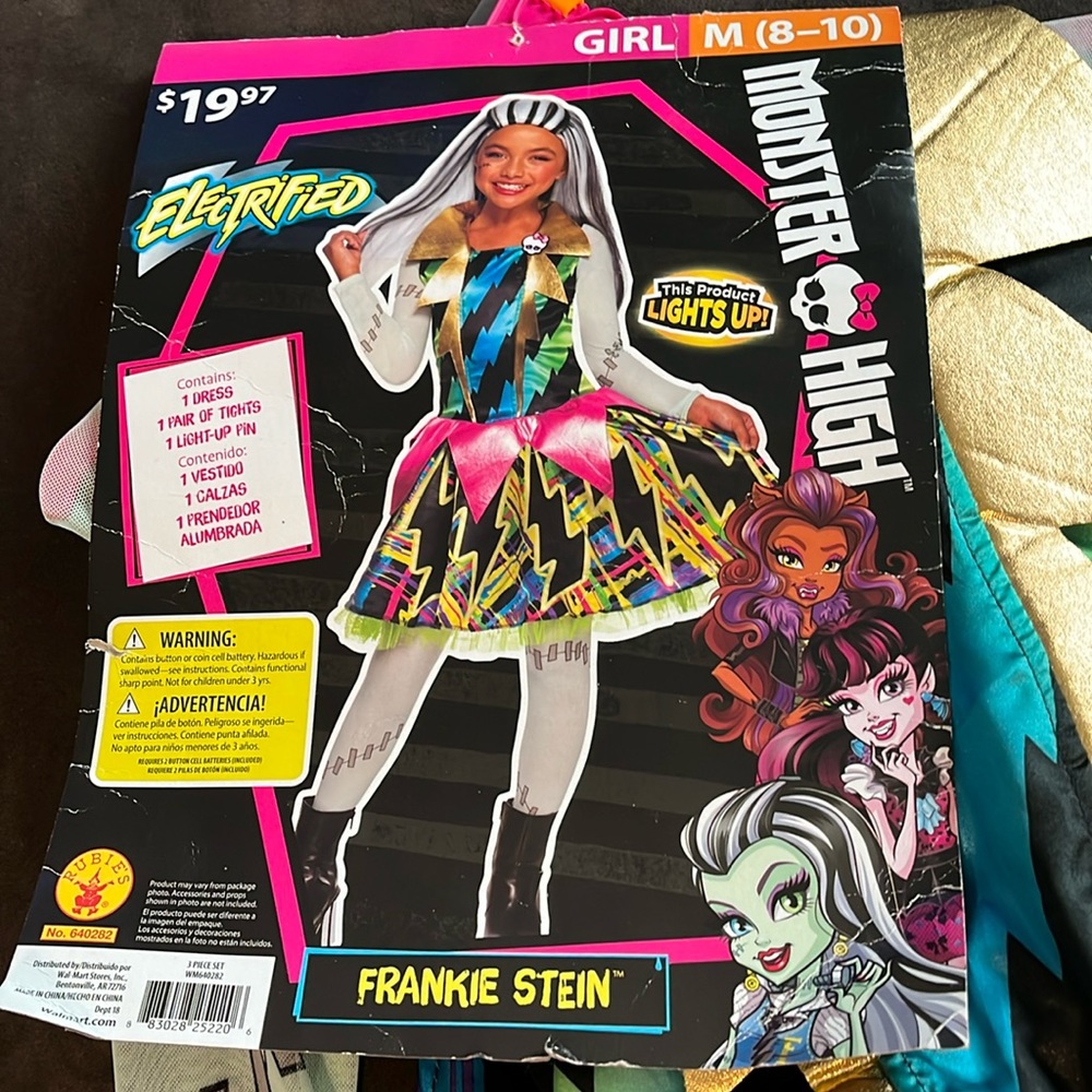 Monster high Frankie stein costume